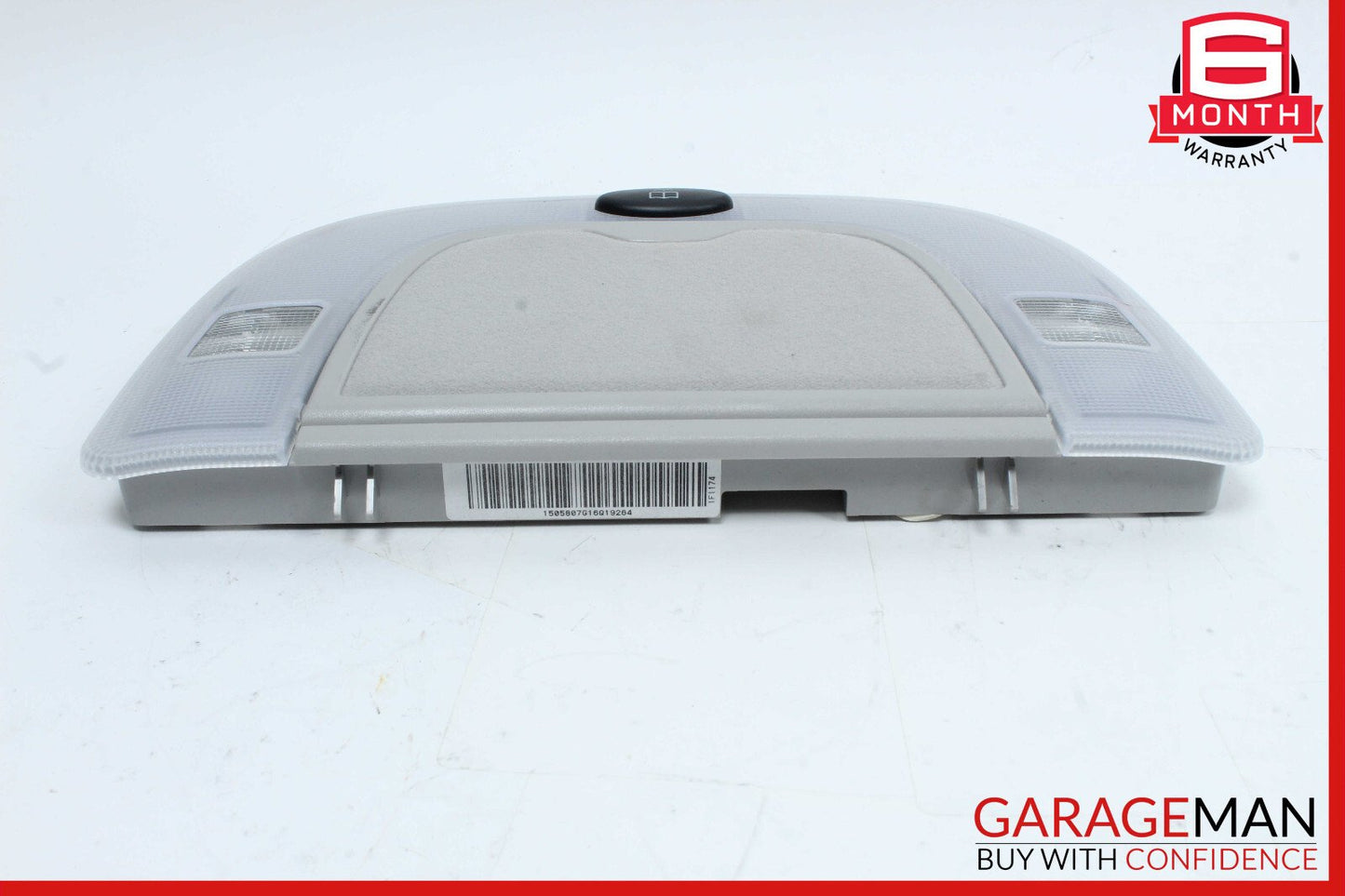 00-06 Mercedes W220 S500 Left Rear Dome Light Mirror Gray OEM