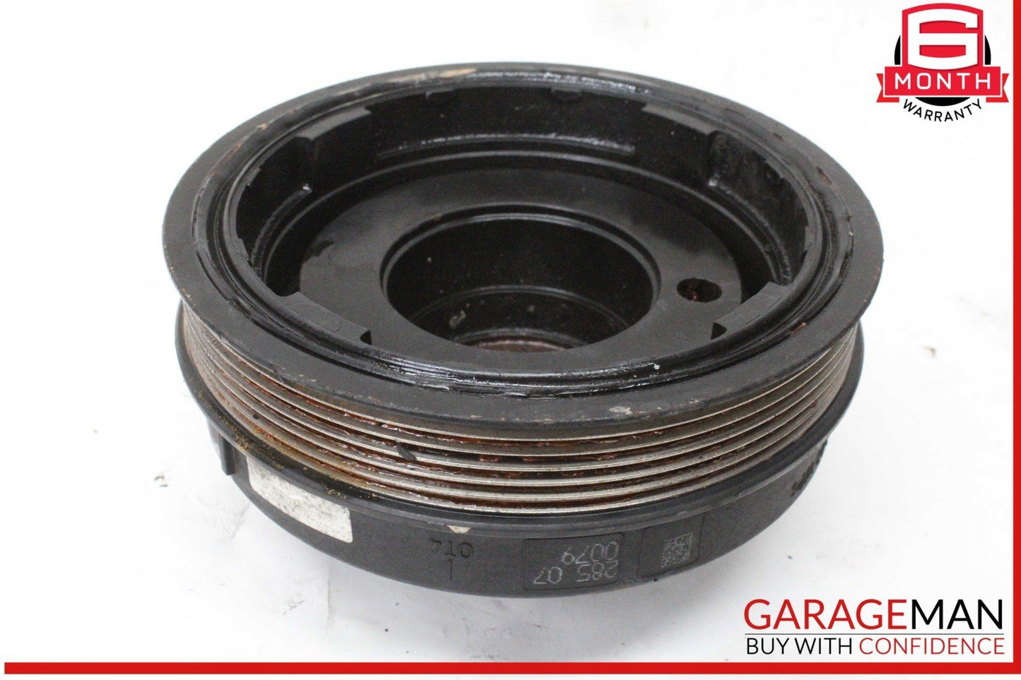 05-12 Mercedes W211 E350 Engine Motor Crankshaft Pulley Vibration Damper OEM
