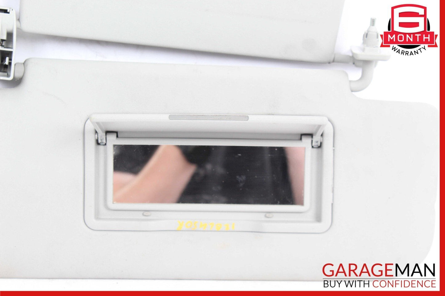 06-12 Mercedes X164 GL450 ML450 Front Right Side Sun Visor Sunvisor Cover Gray