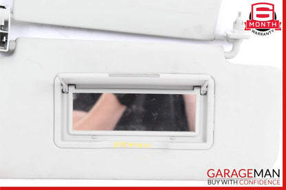 06-12 Mercedes X164 GL450 ML450 Front Right Side Sun Visor Sunvisor Cover Gray