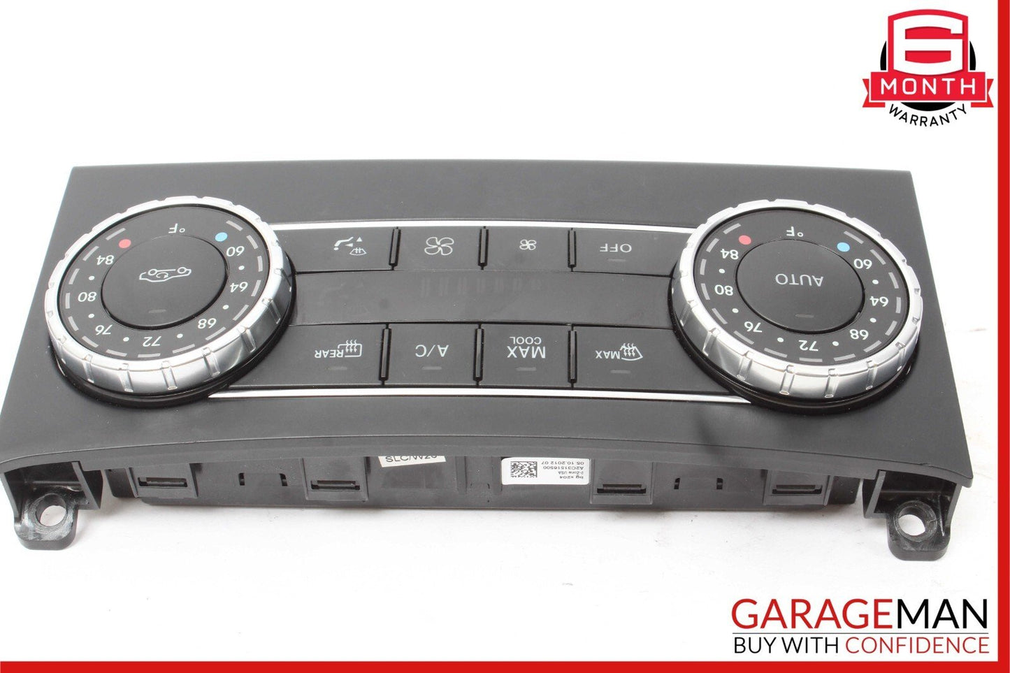 12-14 Mercedes W204 C250 AC A/C Climate Temperature Heater Switch Control Panel