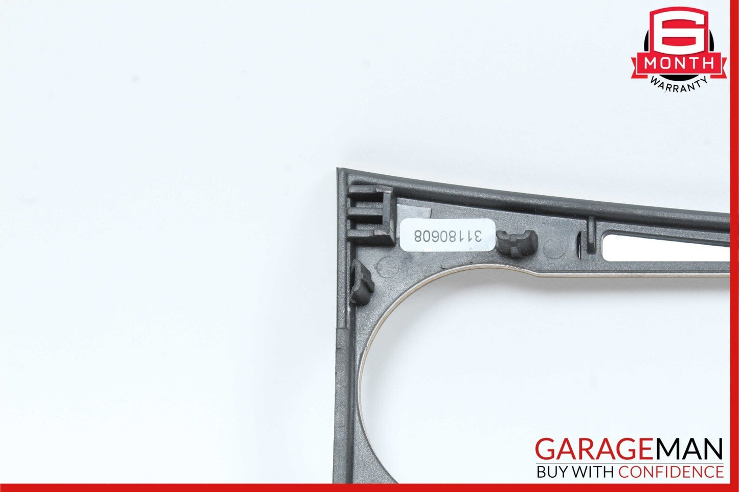 08-14 Mercedes W204 C300 C350 AC A/C Climate Control Switch Trim Bezel Wood OEM