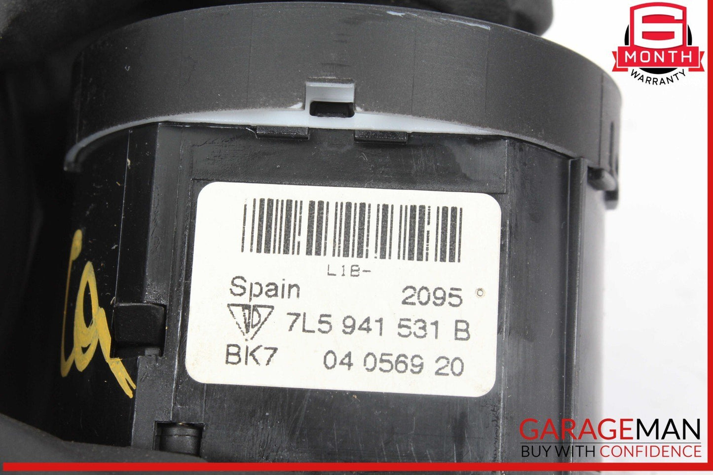 03-10 Porsche Cayenne 955 957 Headlight Head Light Control Switch 7L5941531B