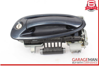 10-16 Porsche Panamera 970 Front Left Driver Side Exterior Door Handle Blue OEM