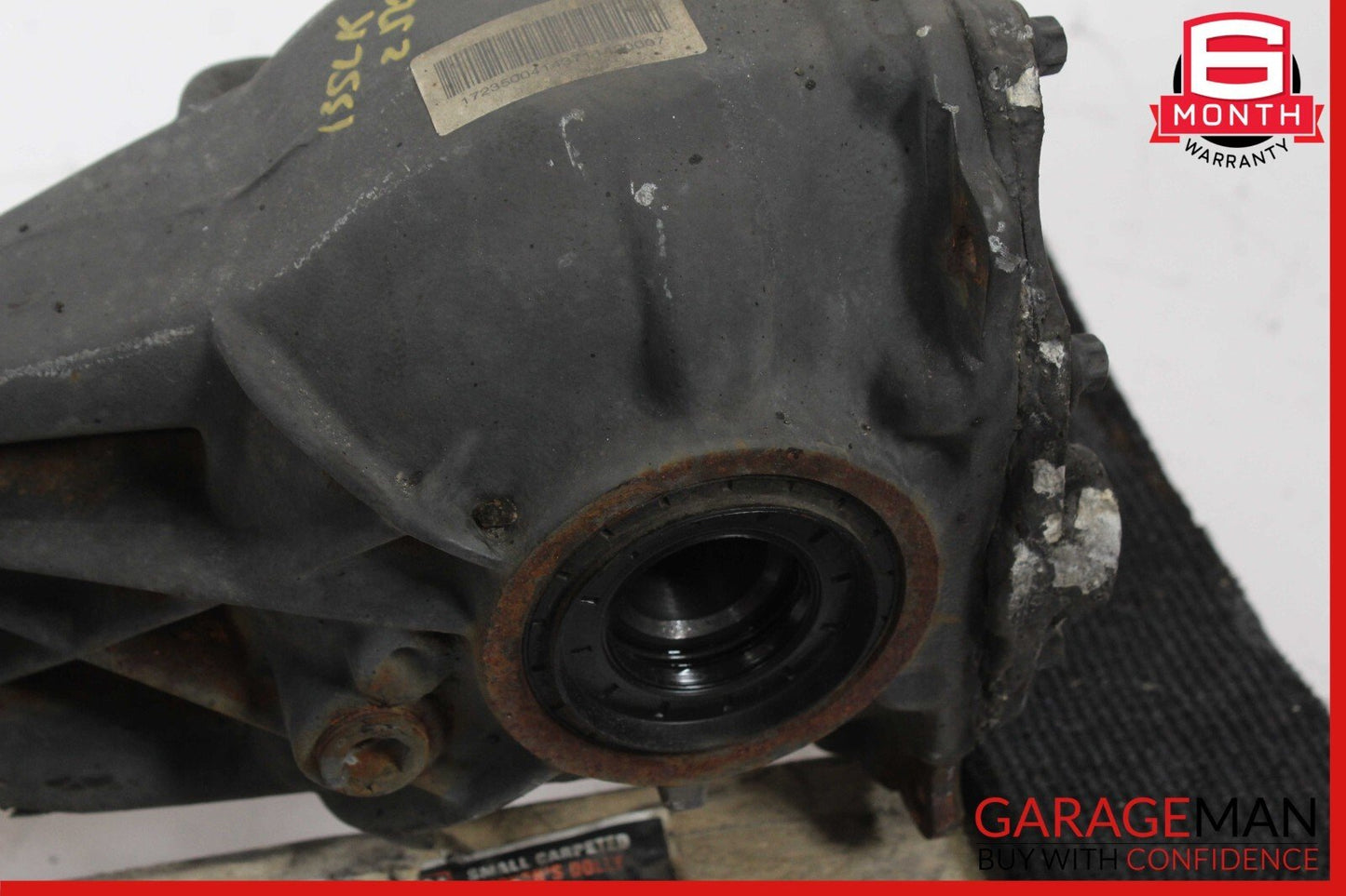 12-15 Mercedes R172 SLK250 1.8L Rear Diff Differential Axle Carrier 3.07