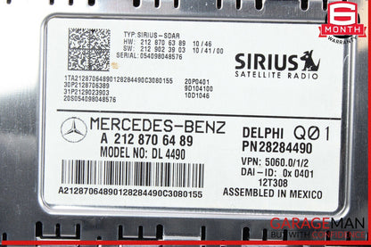12-14 Mercedes W204 C250 CGI  Sirius Satellite Radio Receiver 2128706489 OEM