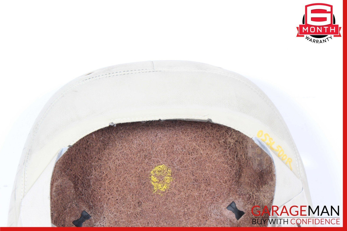 03-06 Mercedes R230 SL500 Front Right Side Upper Top Seat Cushion Cover Beige