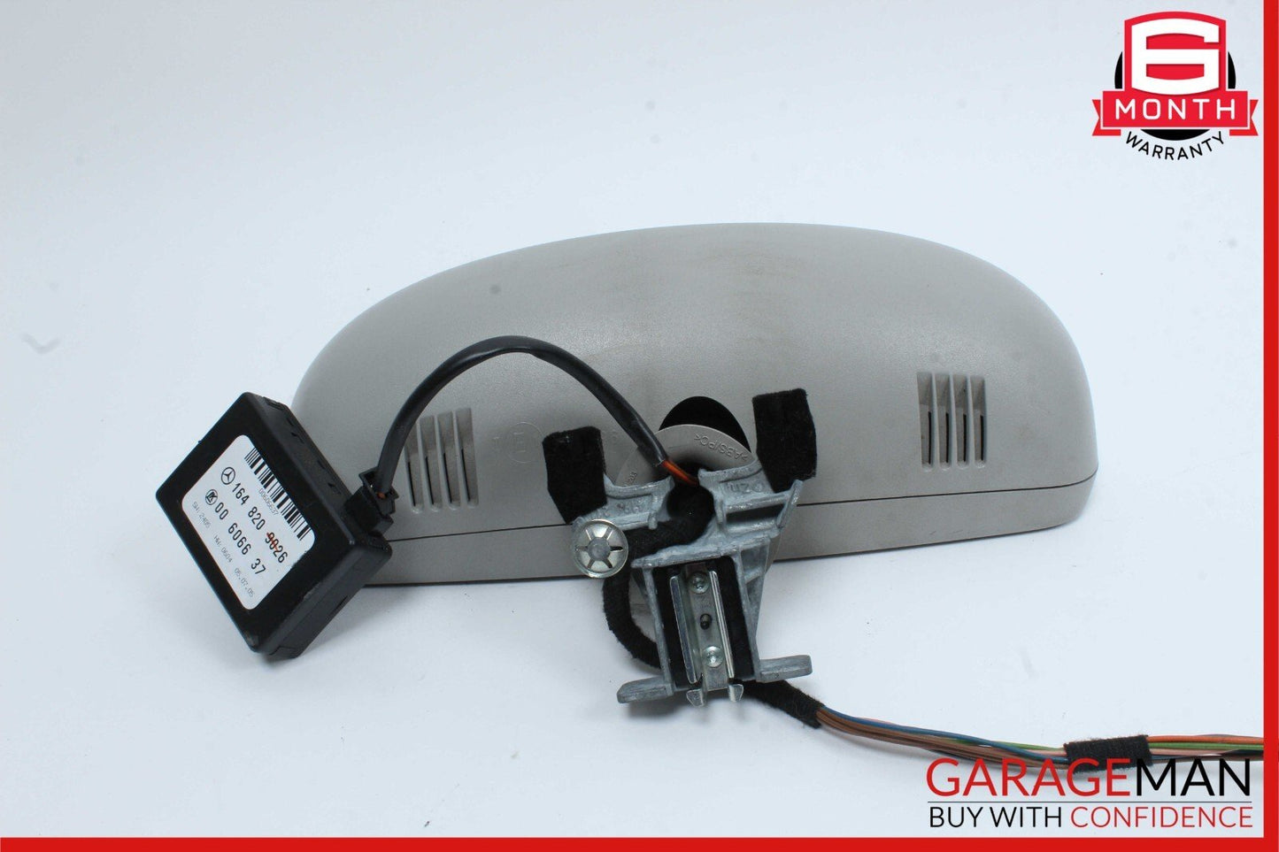 06-12 Mercedes W164 ML350 R320 Interior Front Top Upper Rear View Mirror Gray