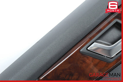 10-15 Mercedes X204 GLK250 GLK350 Rear Left Driver Interior Door Panel Black OEM