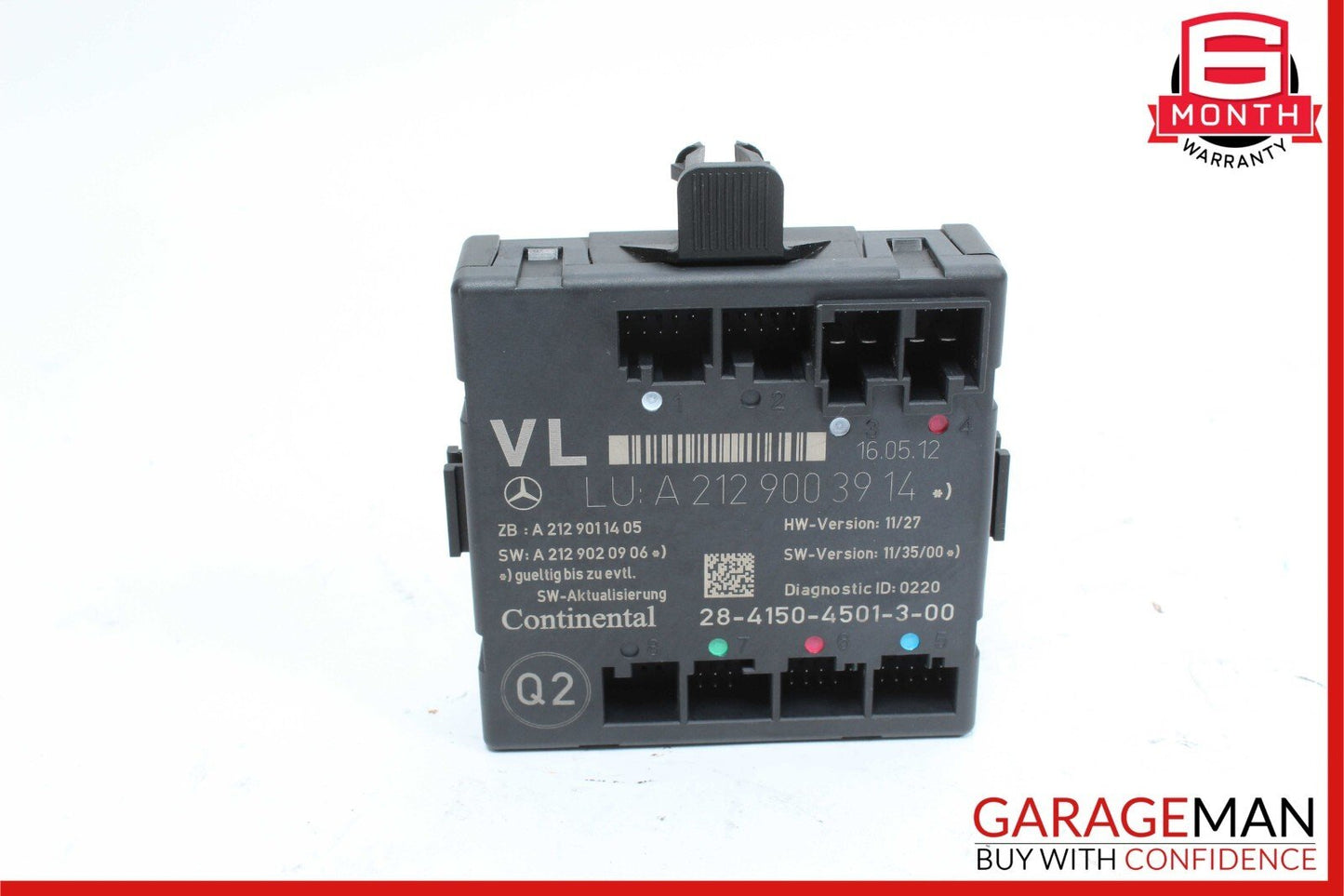 08-18 Mercedes W204 C250 C300 CLS550 Front Left Side Door Control Module OEM