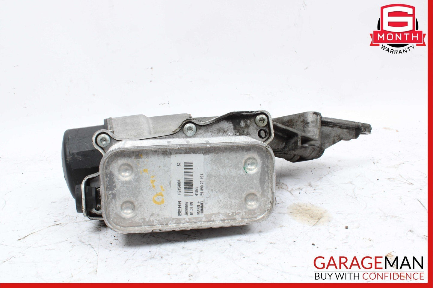 05-13 Mercedes W164 ML350 E350 M272 Engine Oil Filter Cooler Housing 2721800410
