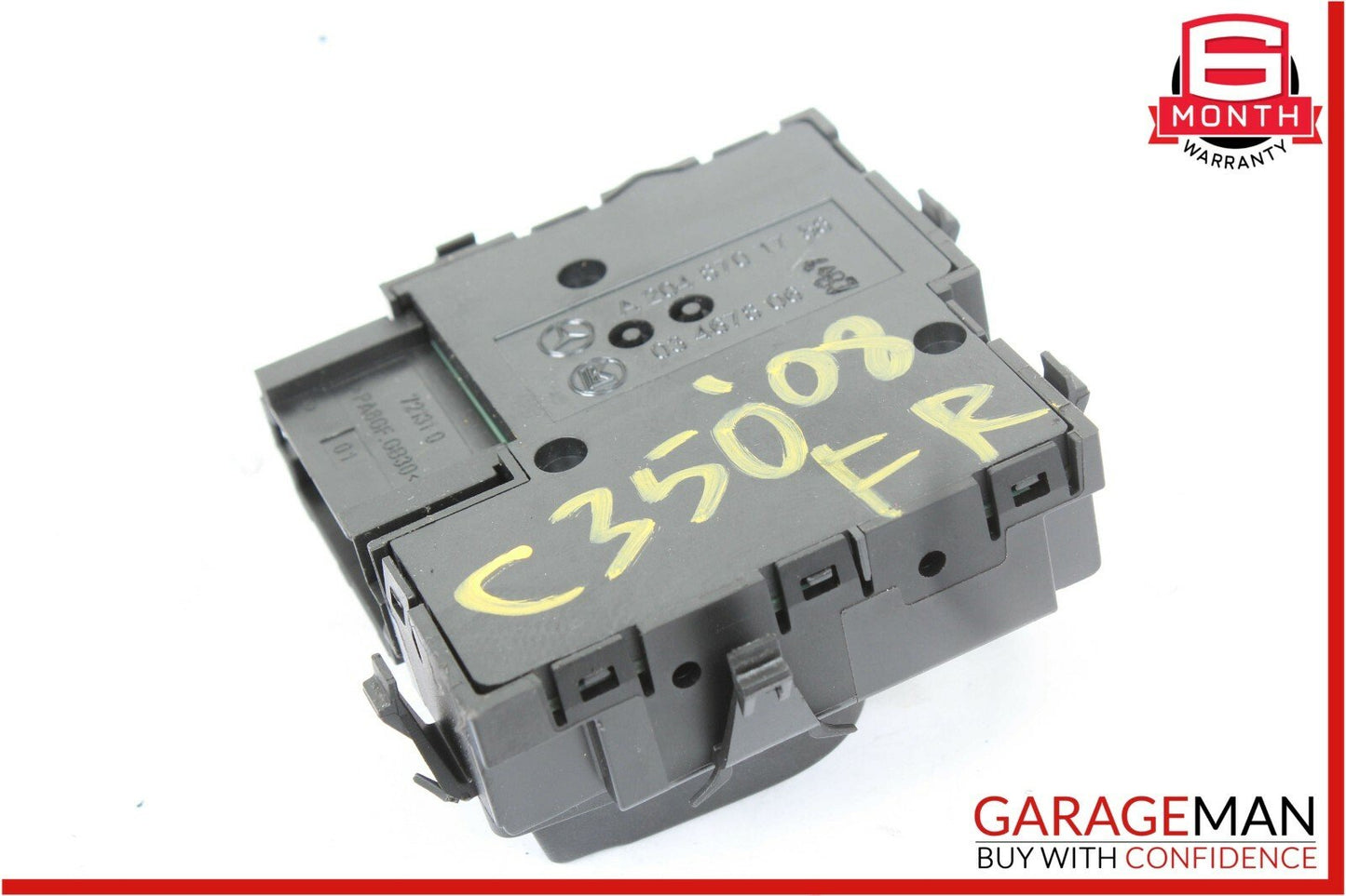 08-15 Mercedes W204 C350 Front Right Side Seat Adjustment Control Switch Module