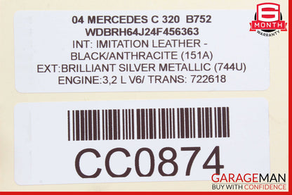 98-05 Mercedes W203 C320 SLK320 Generator Alternator 0111546402 OEM