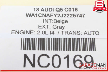 18-20 Audi Q5 Front Left Driver Side Door Lock Latch Actuator 8X1837015A OEM