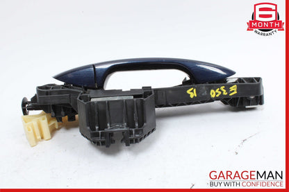 10-13 Mercedes W212 E350 E550 Rear or Front Right Side Exterior Door Handle Blue