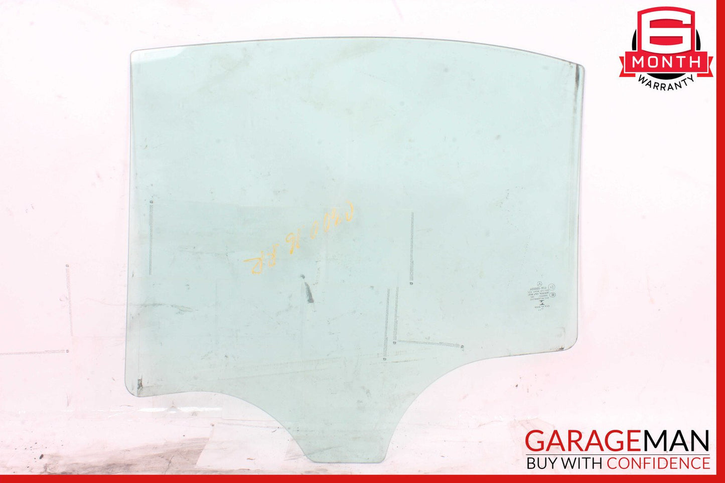 15-21 Mercedes W205 C300 C400 Rear Right Side Door Window Glass OEM