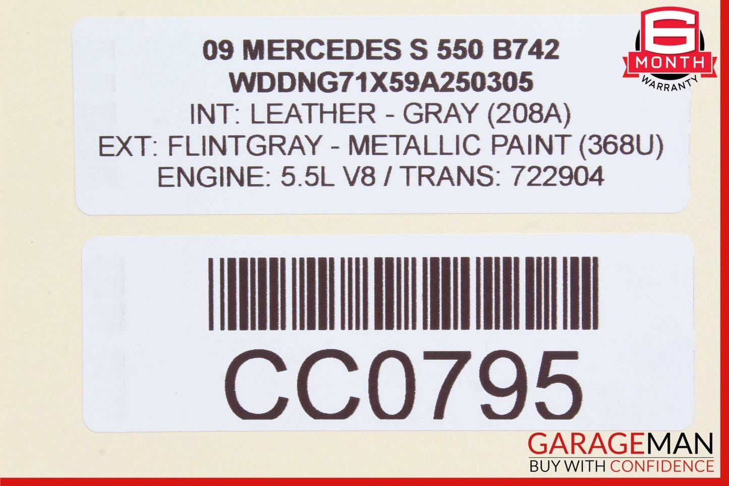 07-13 Mercedes W221 S350 S550 S63 AMG Front Left Controller Door Module Unit