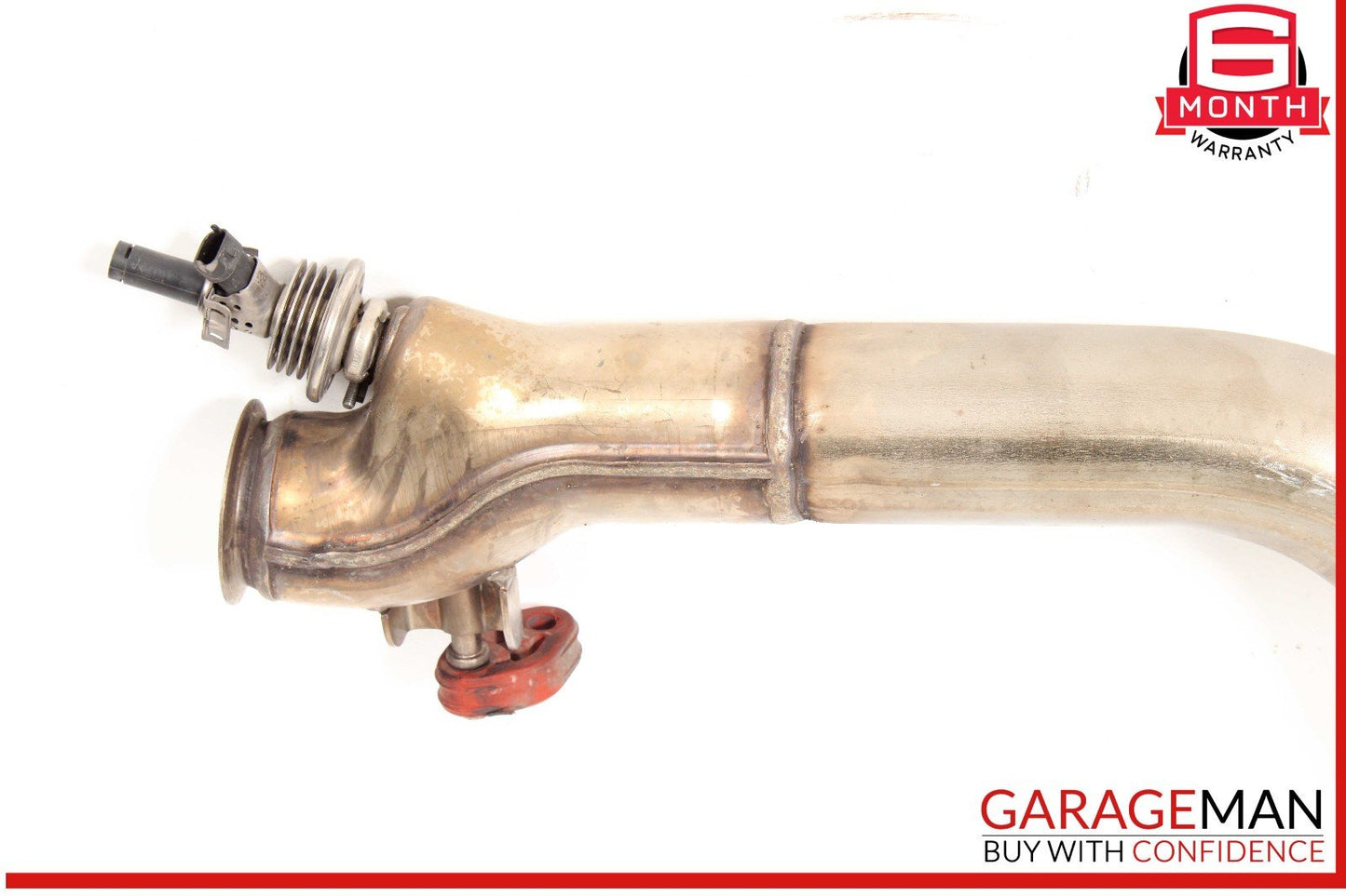 12-15 Mercedes X204 GLK250 Center Exhaust Muffler Resonator OEM