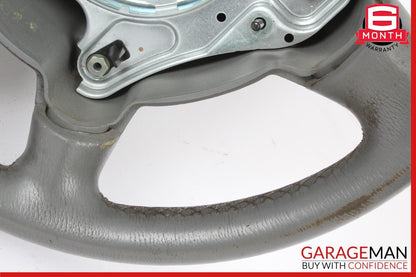 04-08 Chrysler Crossfire 4 Spoke Steering Wheel Leather Gray OEM