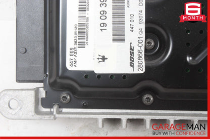 03-08 Maserati Quattroporte M139 Bose Audio Amplifier Amp 190939 OEM
