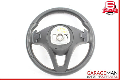 15-18 Mercedes W205 C350e GLC300 Steering Wheel Black w/ Paddle Shifters OEM