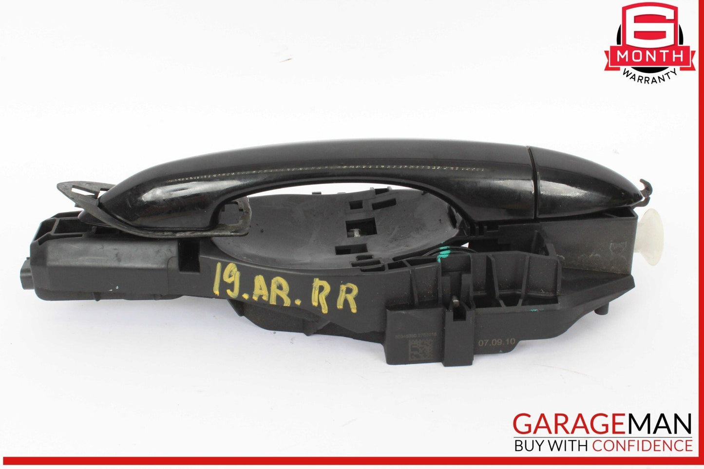 17-23 Alfa Romeo Giulia Rear Right Passenger Side Exterior Door Handle Black OEM