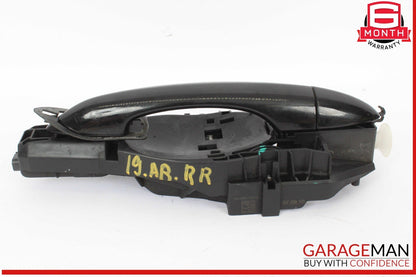 17-23 Alfa Romeo Giulia Rear Right Passenger Side Exterior Door Handle Black OEM