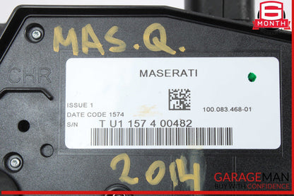 14-22 Maserati Quattroporte S Floor Shifter Gear Shift Selector Box w/ Knob OEM