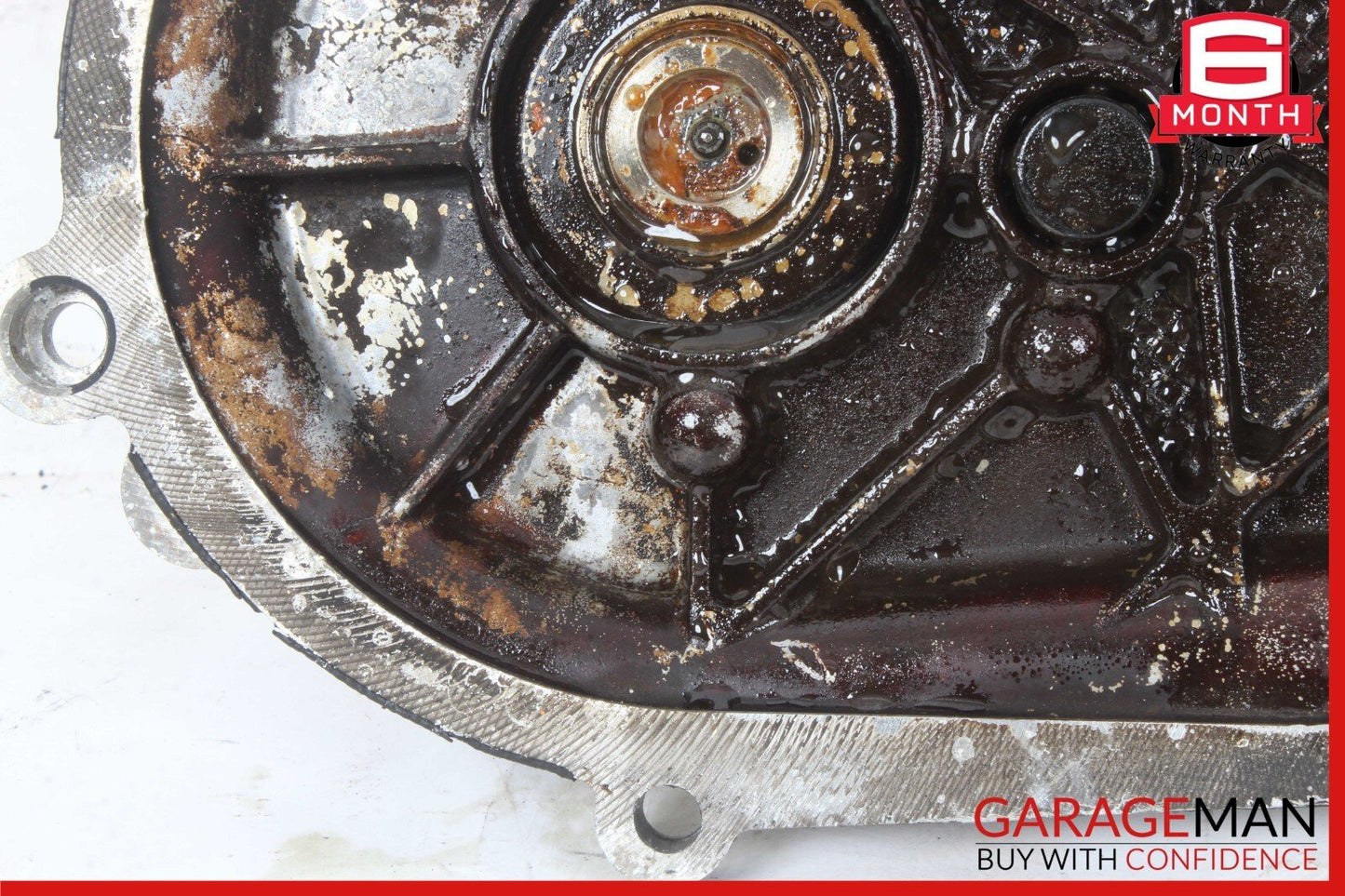 Mercedes W212 E350 GL550 Front Left Side Engine Timing Chain Cover Plate OEM