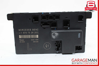 03-09 Mercedes W211 E320 E63 AMG Front Left Side Door Control Module Unit OEM