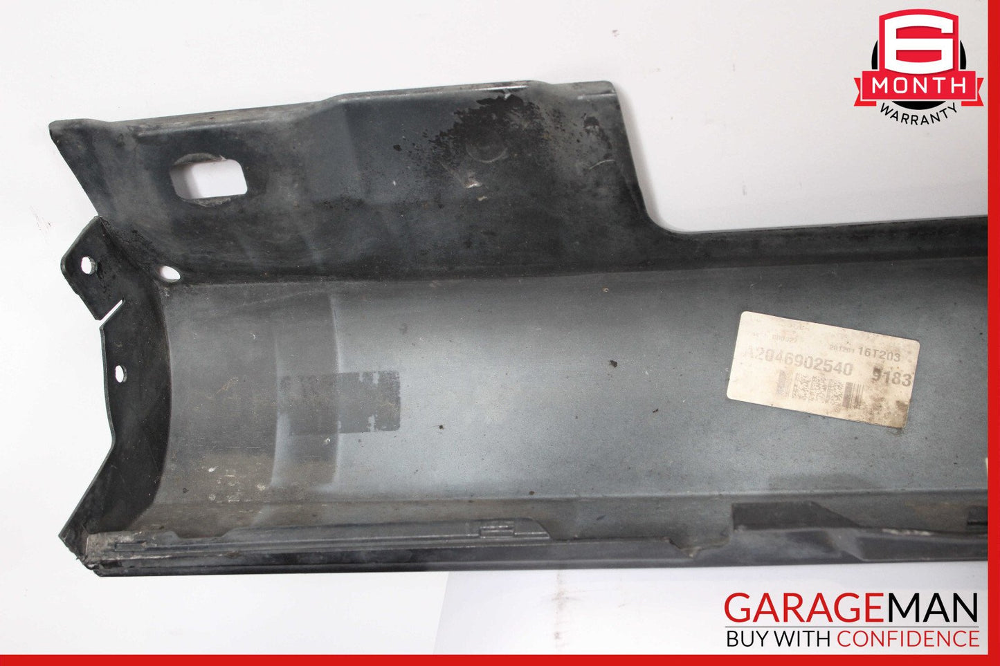 12-14 Mercedes W204 C350 Coupe AMG Sport Left Driver Rocker Panel Side Skirt OEM