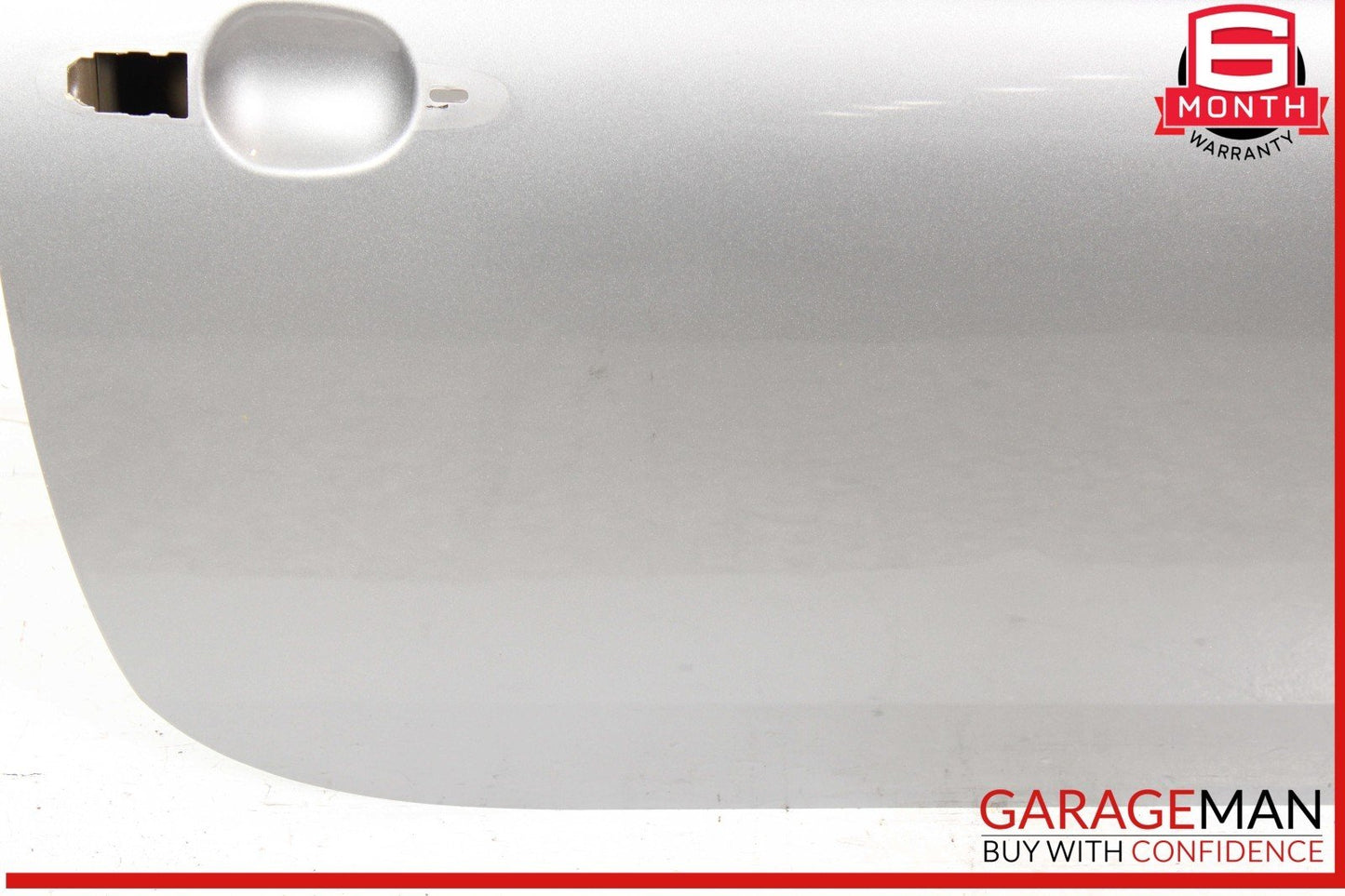 12-17 Fiat 500 Front Right Passenger Side Door Shell Panel Silver OEM