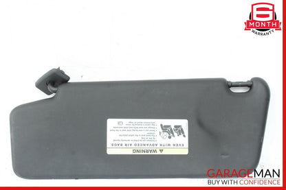 08-14 Mercedes W204 C350 Front Right Passenger Sun Visor Sunvisor Shade Black