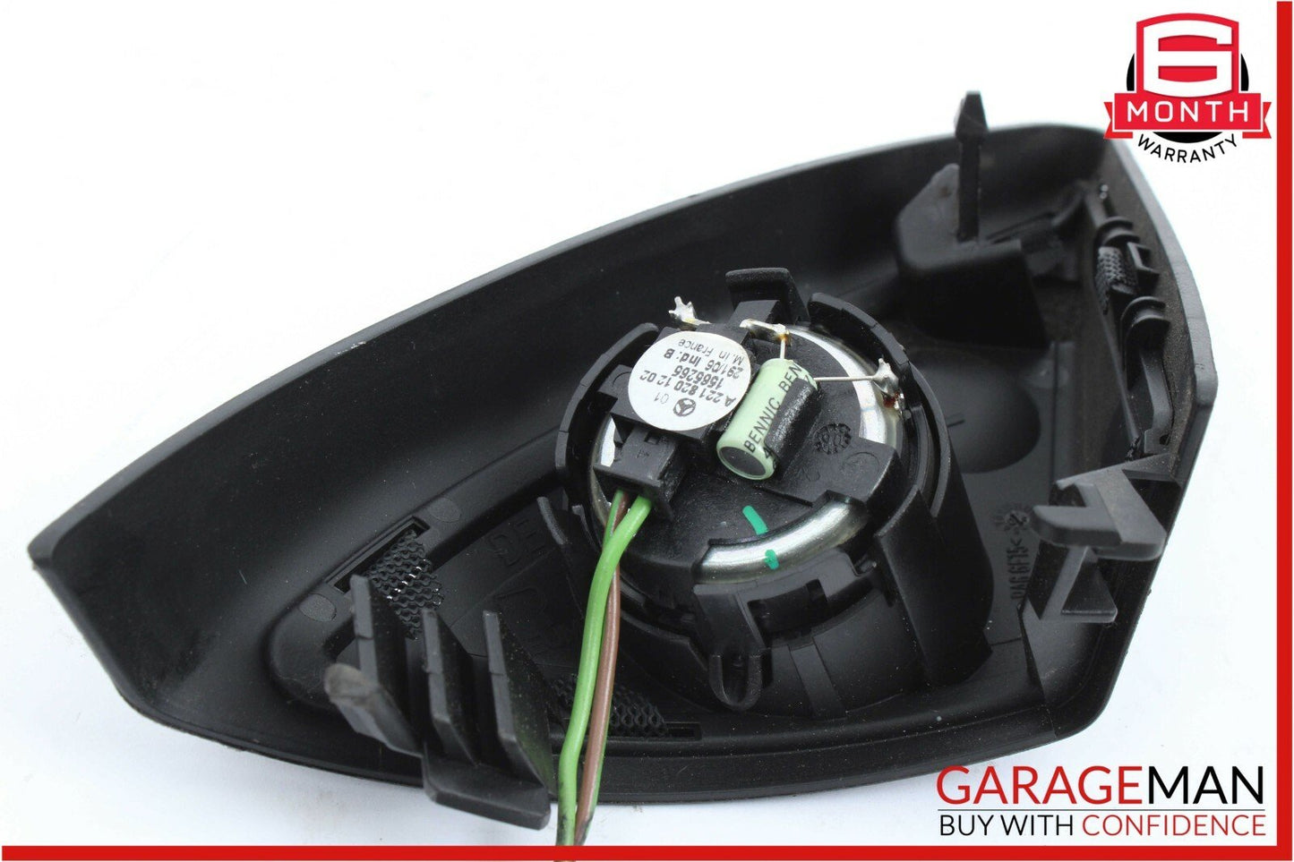 06-11 Mercedes W219 CLS500 Front Left Side Door Tweeter Speaker Cover Trim OEM