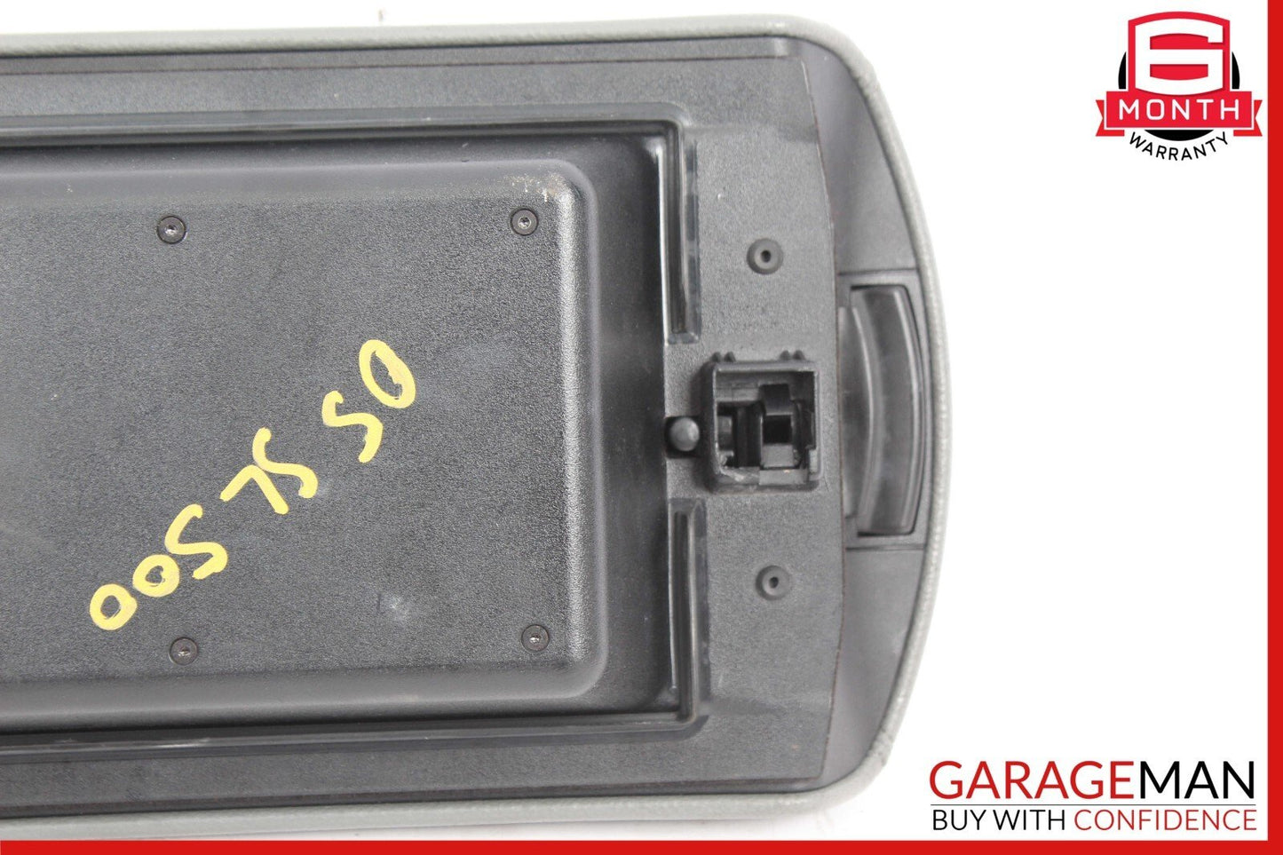 03-06 Mercedes R230 SL500 Center Console Arm Rest Armrest Storage Cover Gray