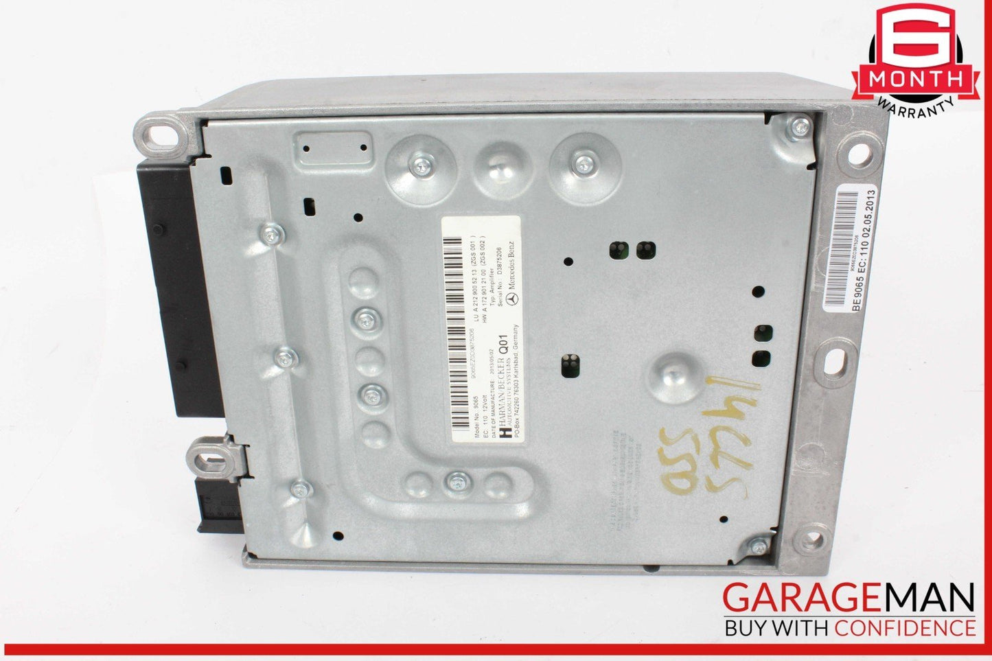 08-17 Mercedes W218 CLS550 E63 AMG Amplifier Amp Harman Becker 2129005213 OEM