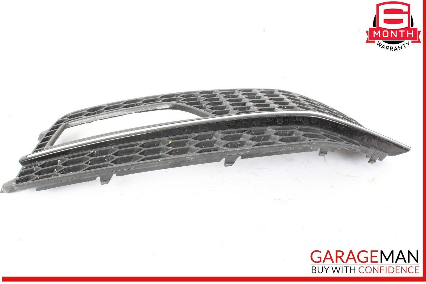 13-16 Audi A4 Front Right Passenger Side Bumper Fog Light Grille Trim Bezel OEM