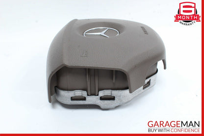 06-08 Mercedes X164 GL320 GL450 ML350 R350 Steering Wheel Airbag Leather Brown
