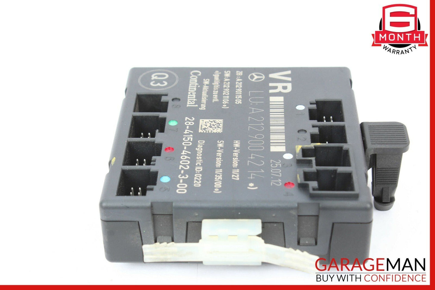 08-14 Mercedes W204 C250 C350 Front Right Side Door Control Module 2129004214