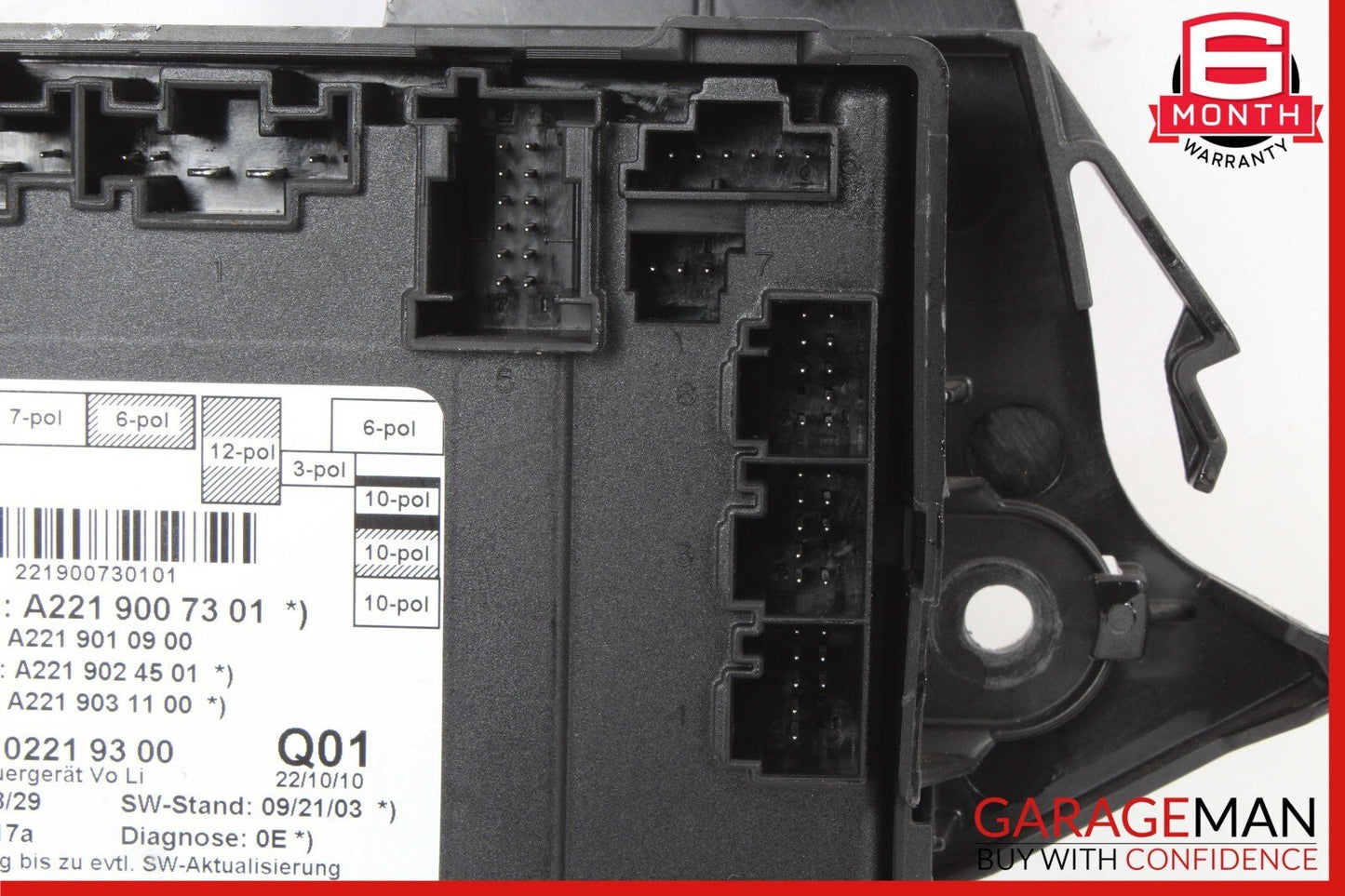 07-13 Mercedes W221 S400 S550 S63 AMG Front Left Door Controller Module Unit