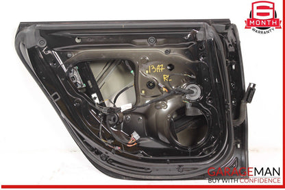 12-18 Audi A7 RS7 S7 Rear Left Driver Side Door Shell Panel Black OEM