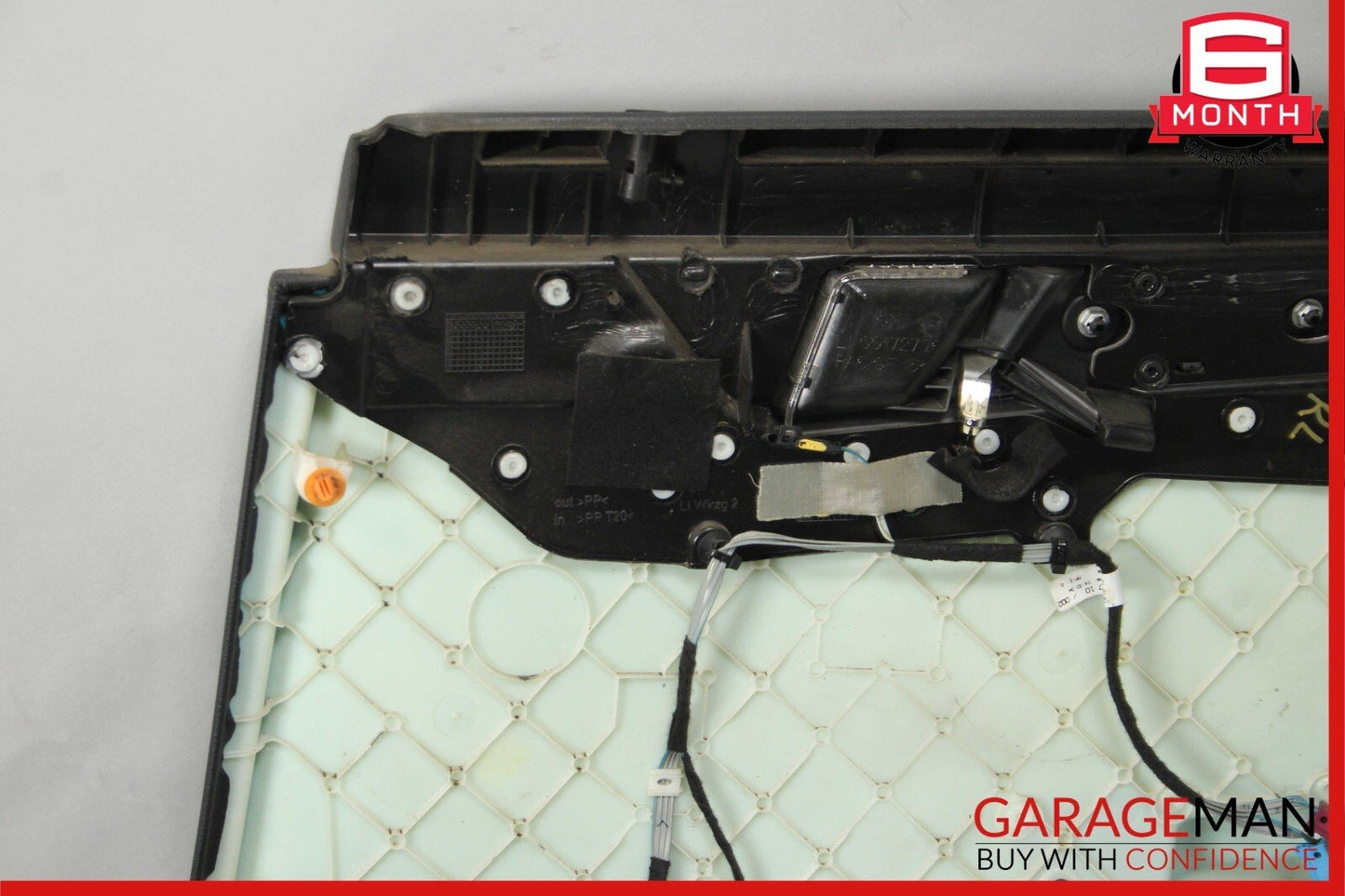 08-11 Mercedes W204 C300 Rear Left Driver Side Interior Door Panel Black OEM