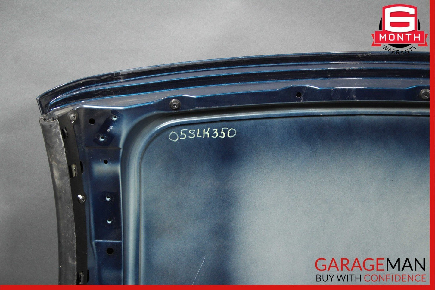05-11 Mercedes R171 SLK280 SLK350 Convertible Hard Top Roof Folding Panel Blue