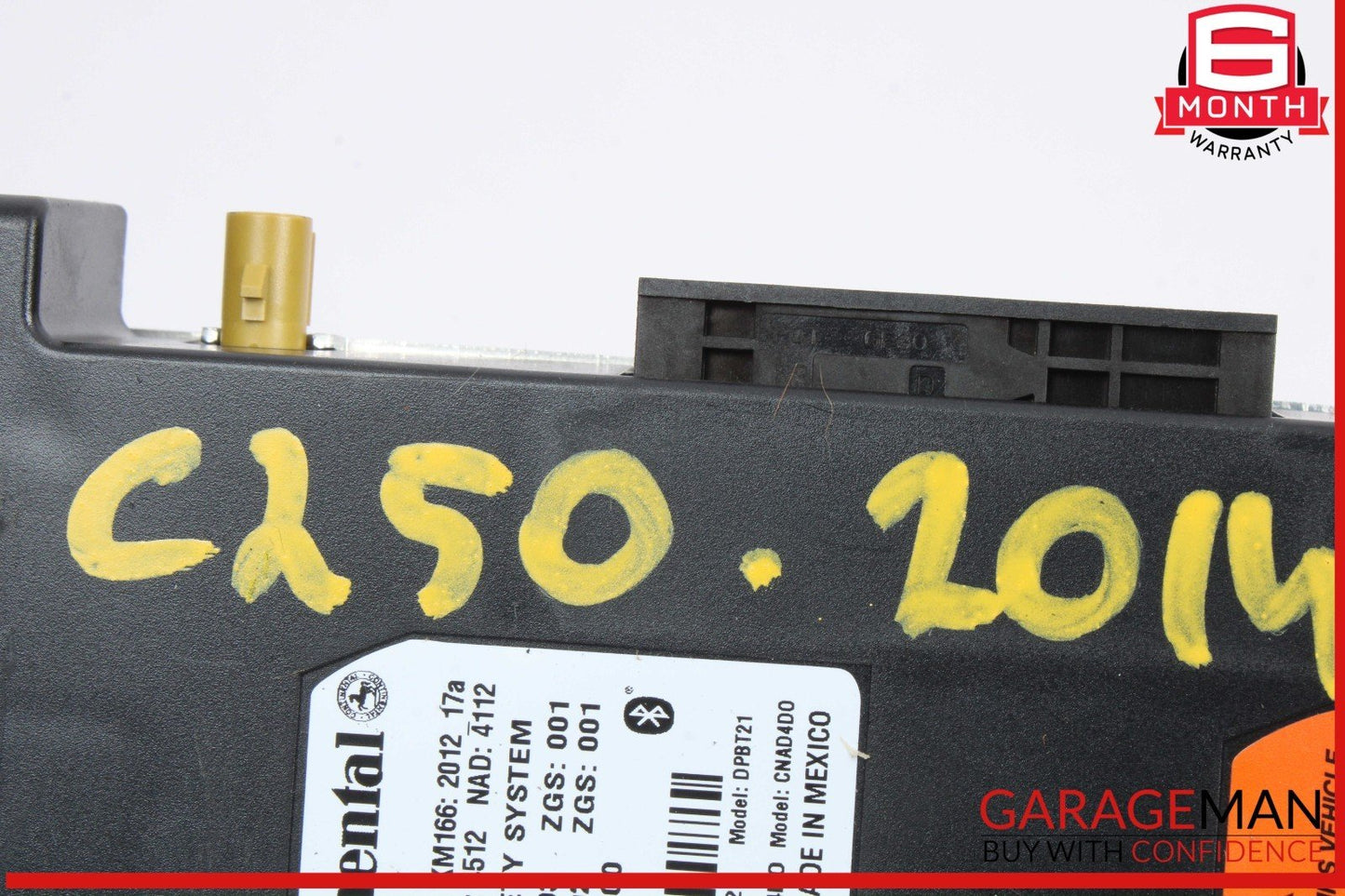 12-15 Mercedes W204 C250 E350 Communication Control Module 2229006003 OEM