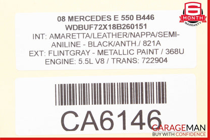 03-09 Mercedes W211 E320 E350 E550 Front Right Side Door Control Module Unit