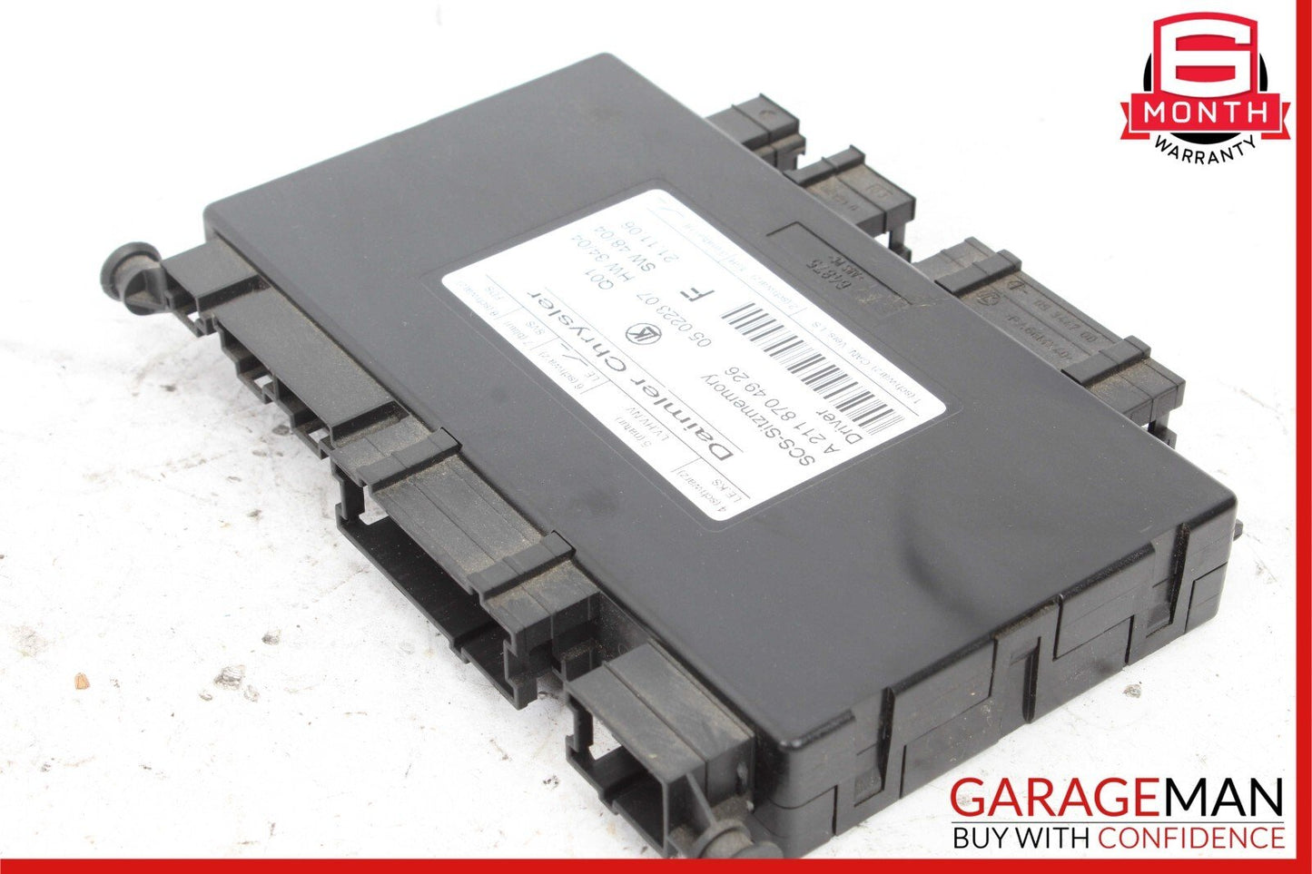 03-12 Mercedes E350 CLS550 ML500 R350 Front Left Side Seat Control Module Unit