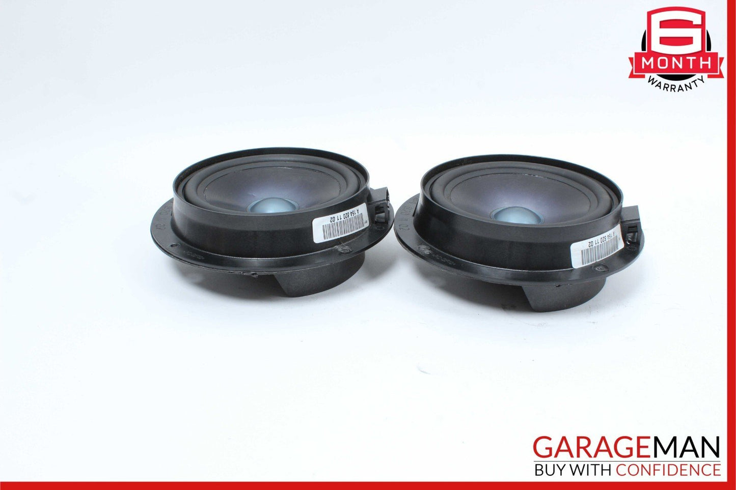 06-12 Mercedes R500 GL450 Rear Left & Right Door Sound Audio Speakers Set of 2