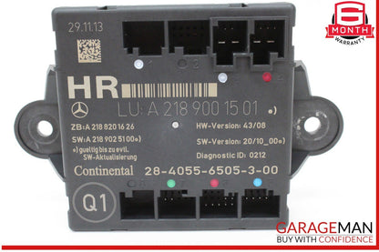 08-18 Mercedes X204 GLK250 Bluetec Rear Right Side Door Control Module Unit OEM