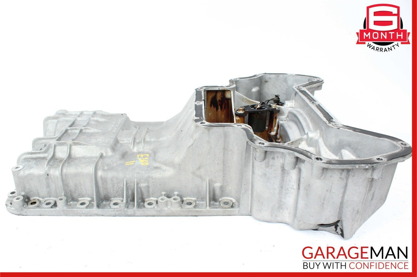 05-13 Mercedes W212 E350 C350 Engine Upper Oil Sump Baffle Pan Assembly OEM