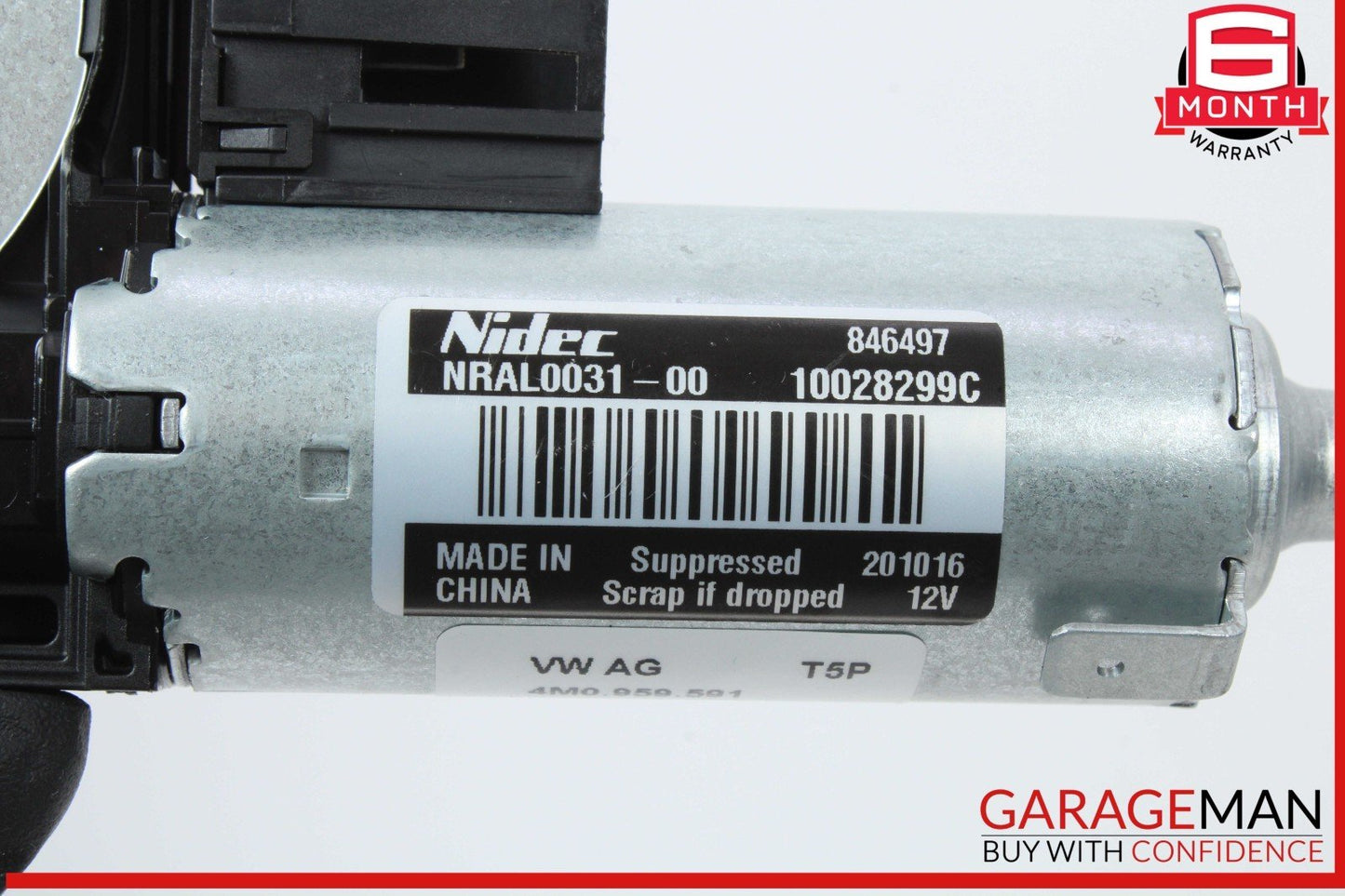 17-24 Audi Q7 Sunroof Sun Roof Moonroof Moon Roof Motor 4M0959591 OEM